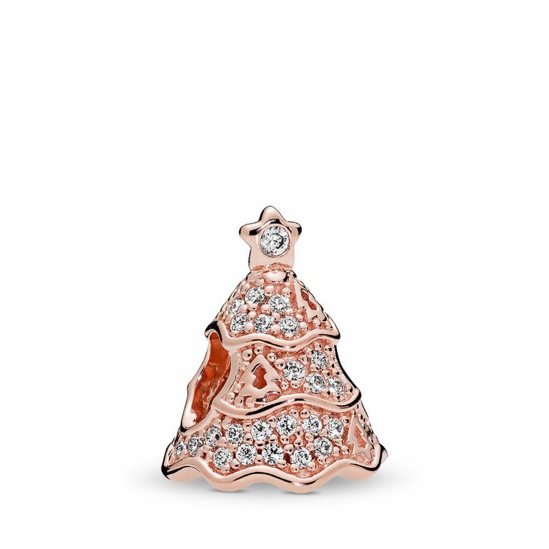 Talismane Pandora Rose™ Twinkling Christmas Tree (taL3czpo)